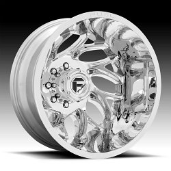 Fuel Runner Dually D740 Chrome Custom Truck Dually Wheels Rims 3